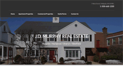 Desktop Screenshot of jdmurphyrealestate.com